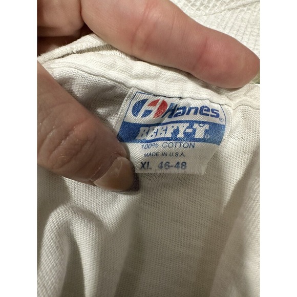 Vintage Single Stitch Scott Hansen‎ NASCAR XL T-Shirt - Picture 9 of 10